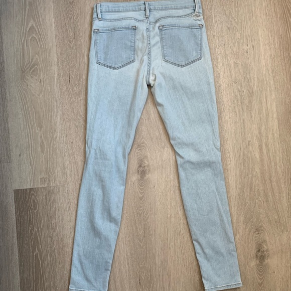 FRAME Le Skinny De Jeanne - Honey Rips - Picture 5 of 9